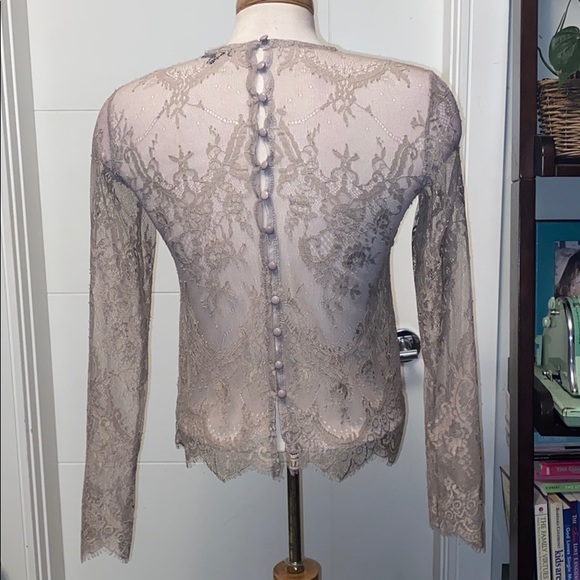 Lacey Taupe blouse - Picture 3 of 6